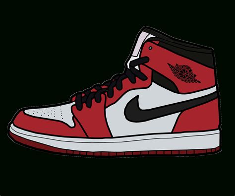 jordan shoes drawing pictures